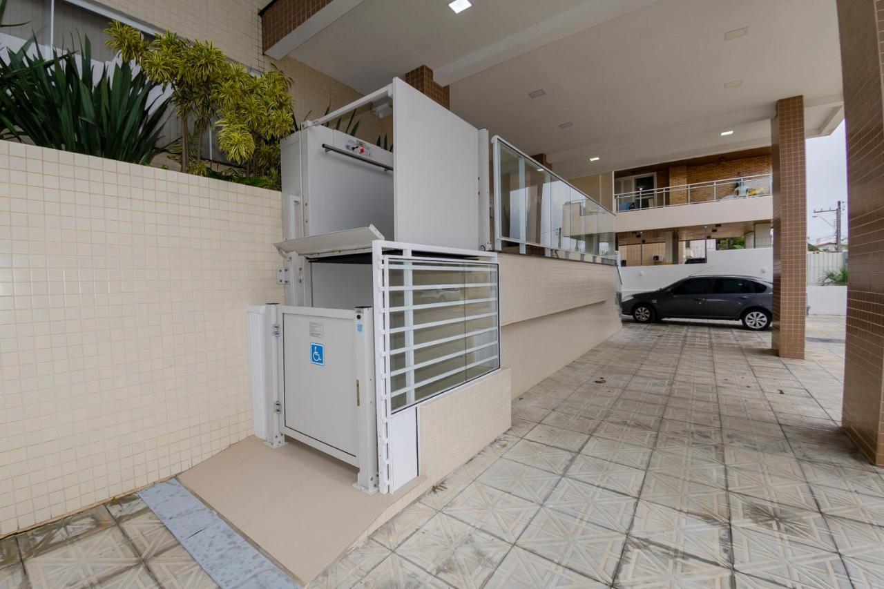 Florianópolis Apartamento A 30M Da Praia Com Ampla Vista Mar מראה חיצוני תמונה